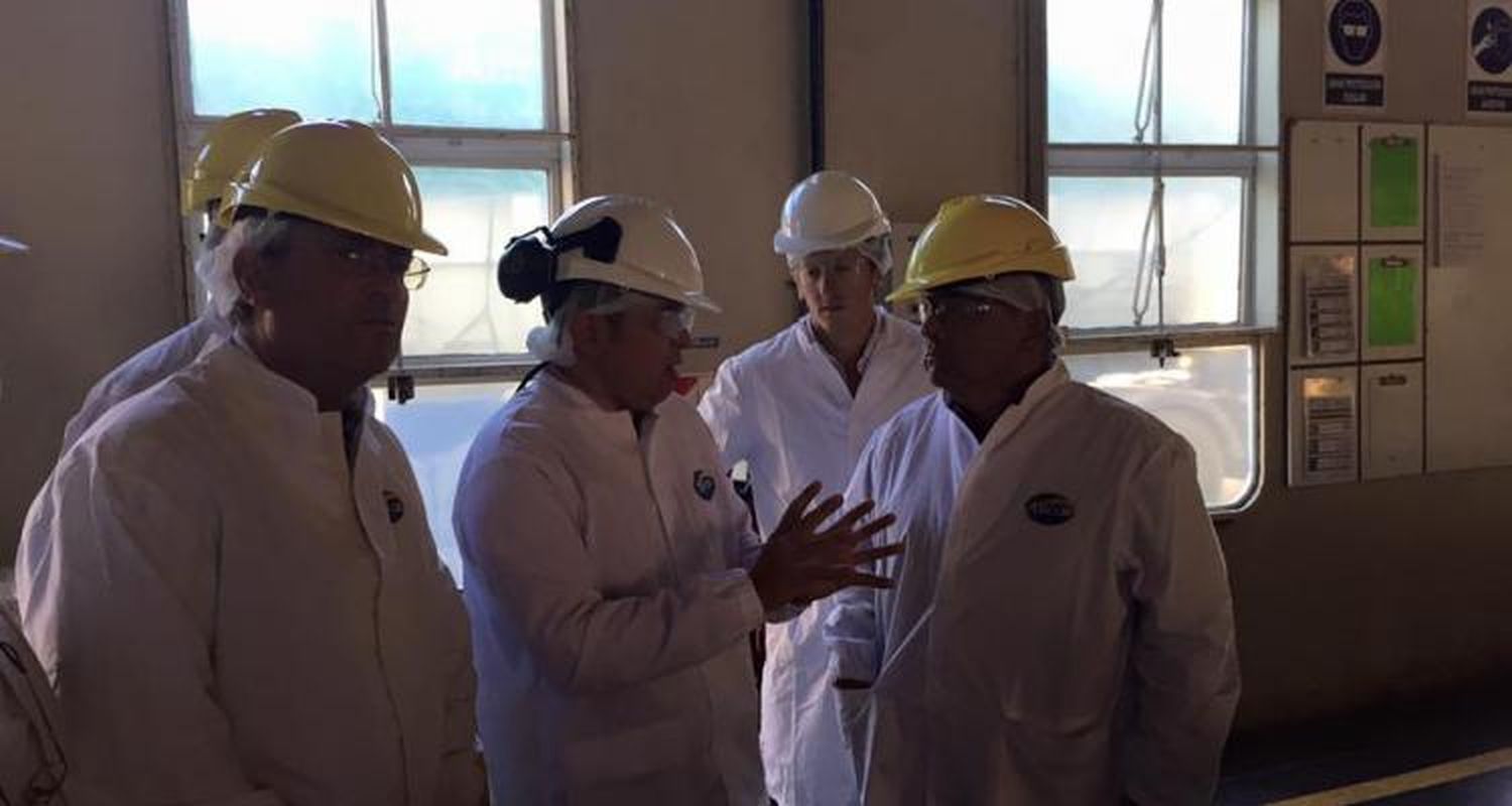 Elecciones: Salazar visitó Arcor y espera la visita de Salvador