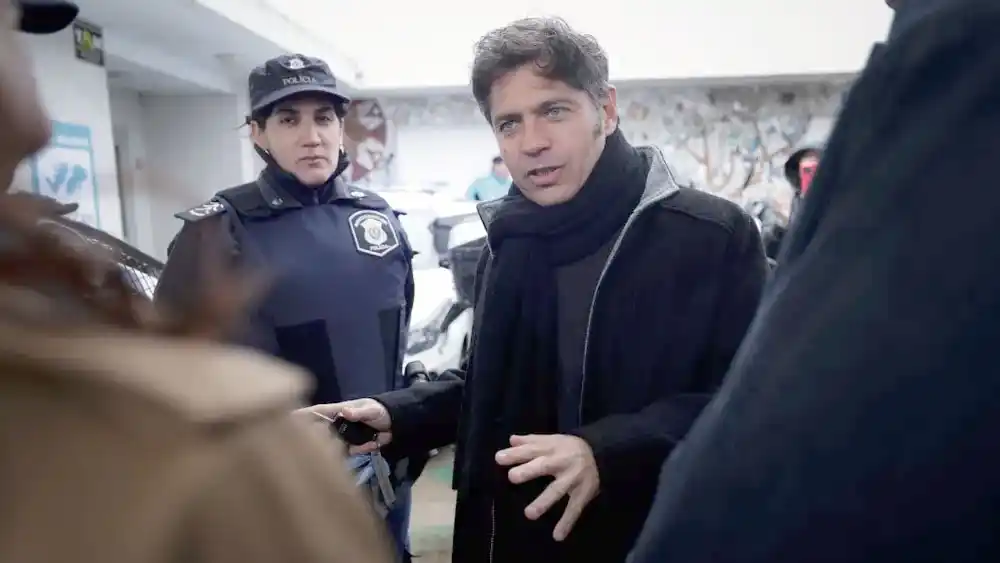 El gobernador Axel Kicillof.
