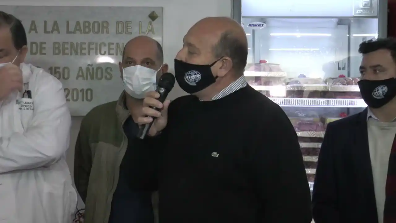 Reconocimiento en el hospital Cullen a profesionales de la salud