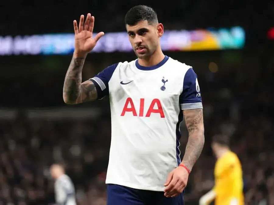cuti romero tottengham  uefa europa league