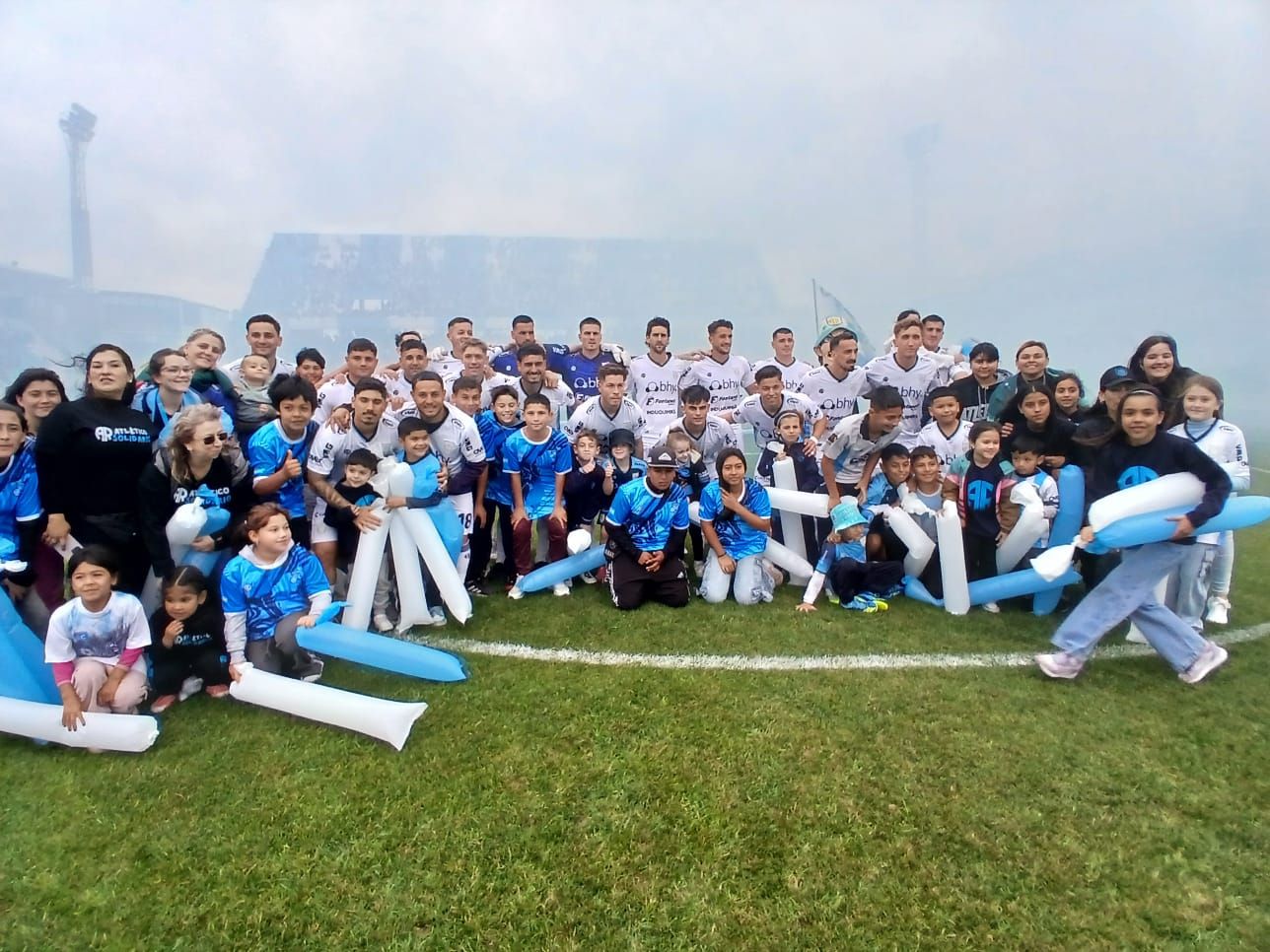 La Crema viaja a San Nicolás con la ilusión de ascender como bandera.Crédito: Gustavo Conti