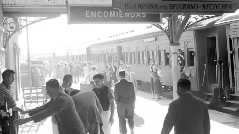 Intenso movimiento. Se registró durante varias décadas en la estación de 45 y 62