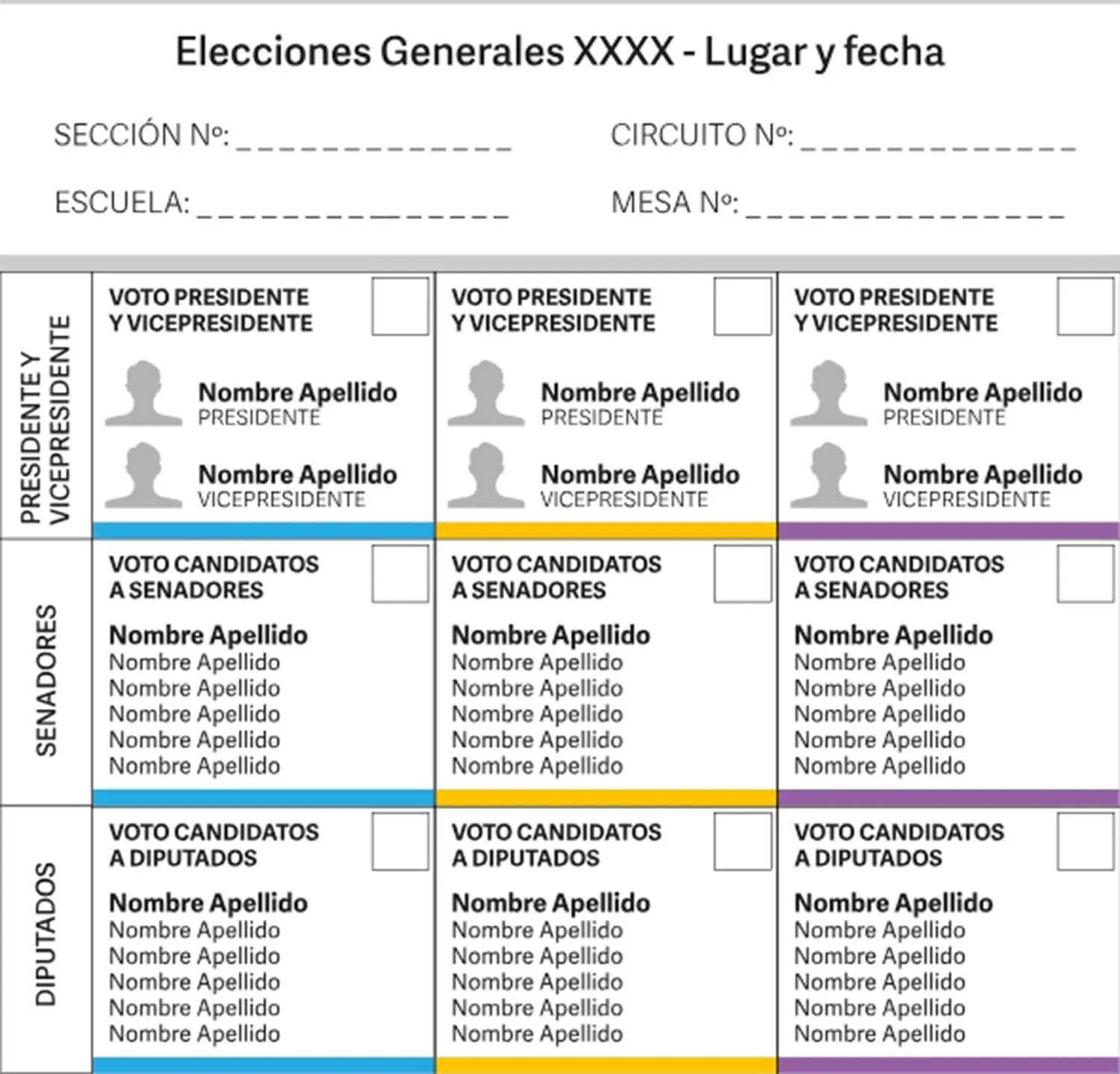 Promulgaron la ley que establece la Boleta Única de Papel para elecciones nacionales