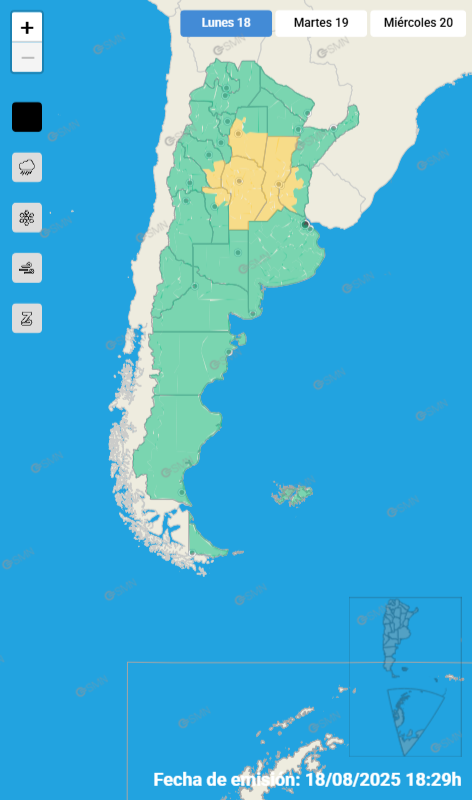 alerta lunes