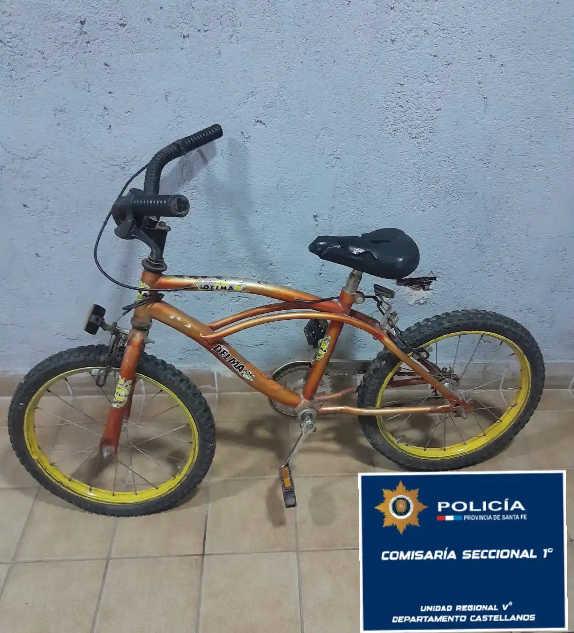 Aprehendieron a un joven que trasladaba dos bicicletas de dudosa procedencia