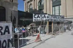 "Al intendente le preocupa el veredón, a mí me preocupa mi hijo", dijo Marcelino Simón