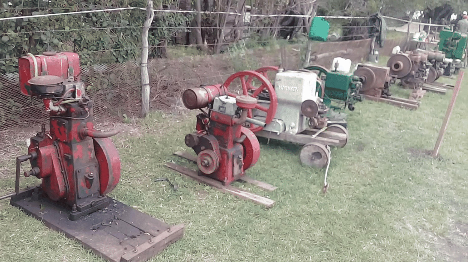 Los motores estacionarios tuvieron su primer encuentro en el Museo Histórico Rural Costa Grande