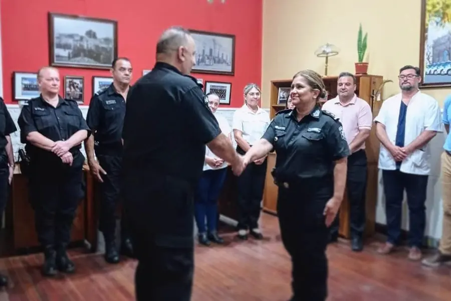 Asumió un nuevo Subjefe de Policía en Las Colonias, Silvio Oscar Risso 