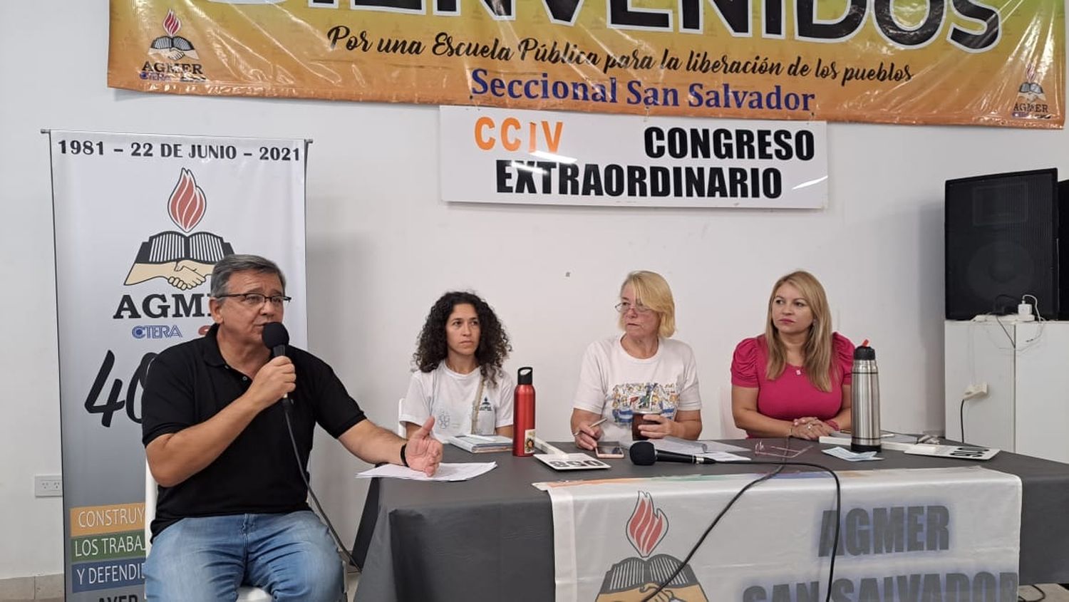 El Congreso de Agmer sesiona en Sal Salvador