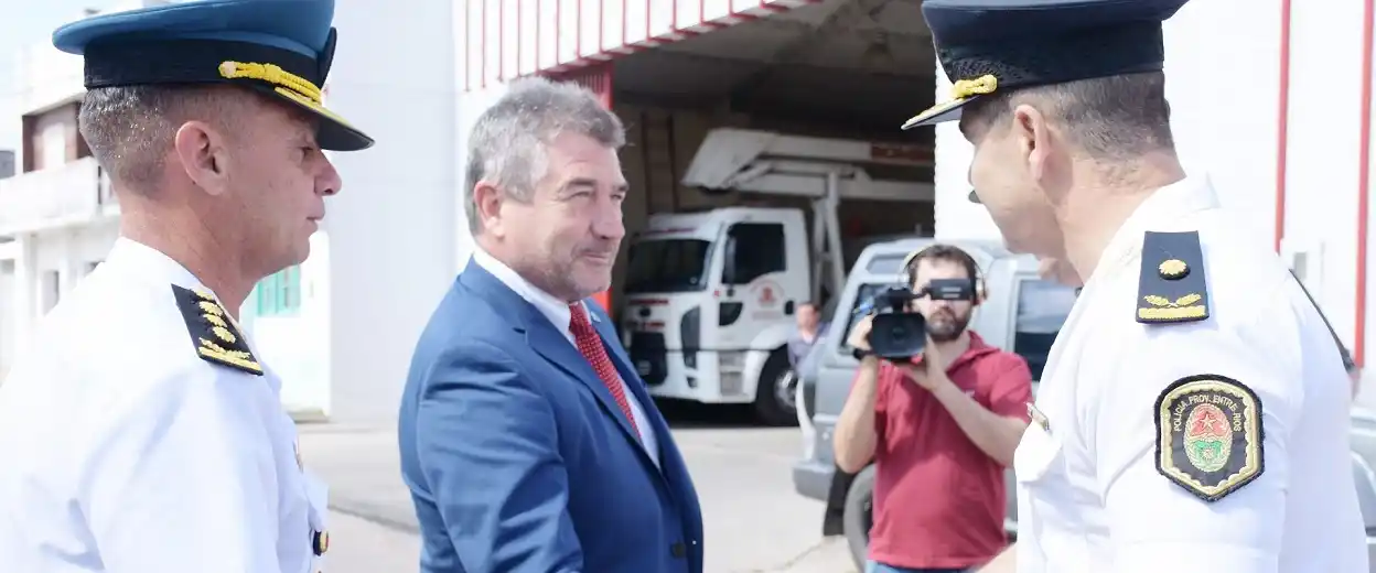 Roncaglia destacó el compromiso de la fuerza policial  entrerriana con la ciudadanía