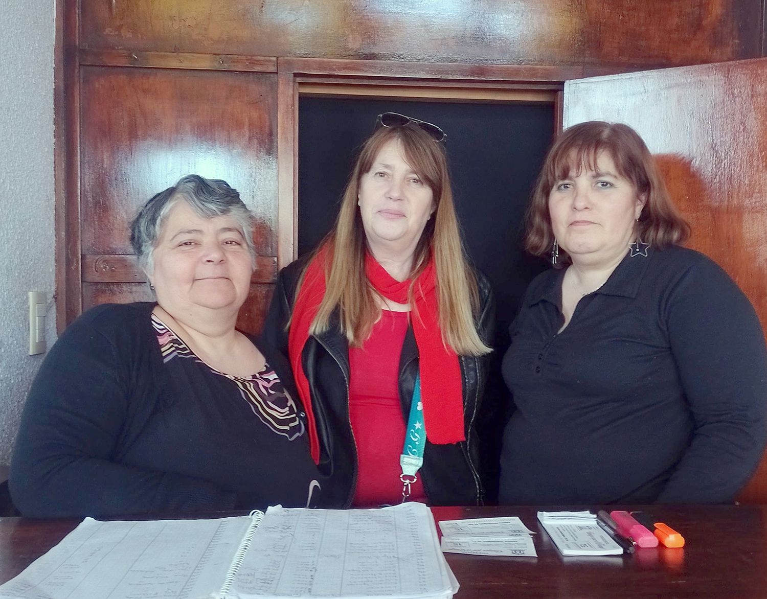 Organizadoras. Adriana Varela, María Cecilia Gamboa e Inés Gamboa