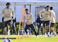 La selección se entrenó y viaja para enfrentar a Chile