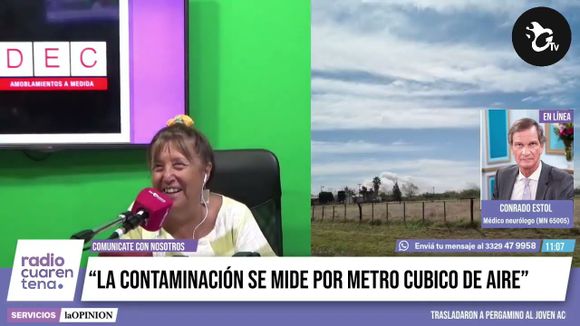 Exclusivo: el neurólogo Conrado Estol habló del humo en San Pedro y cómo afecta a la salud