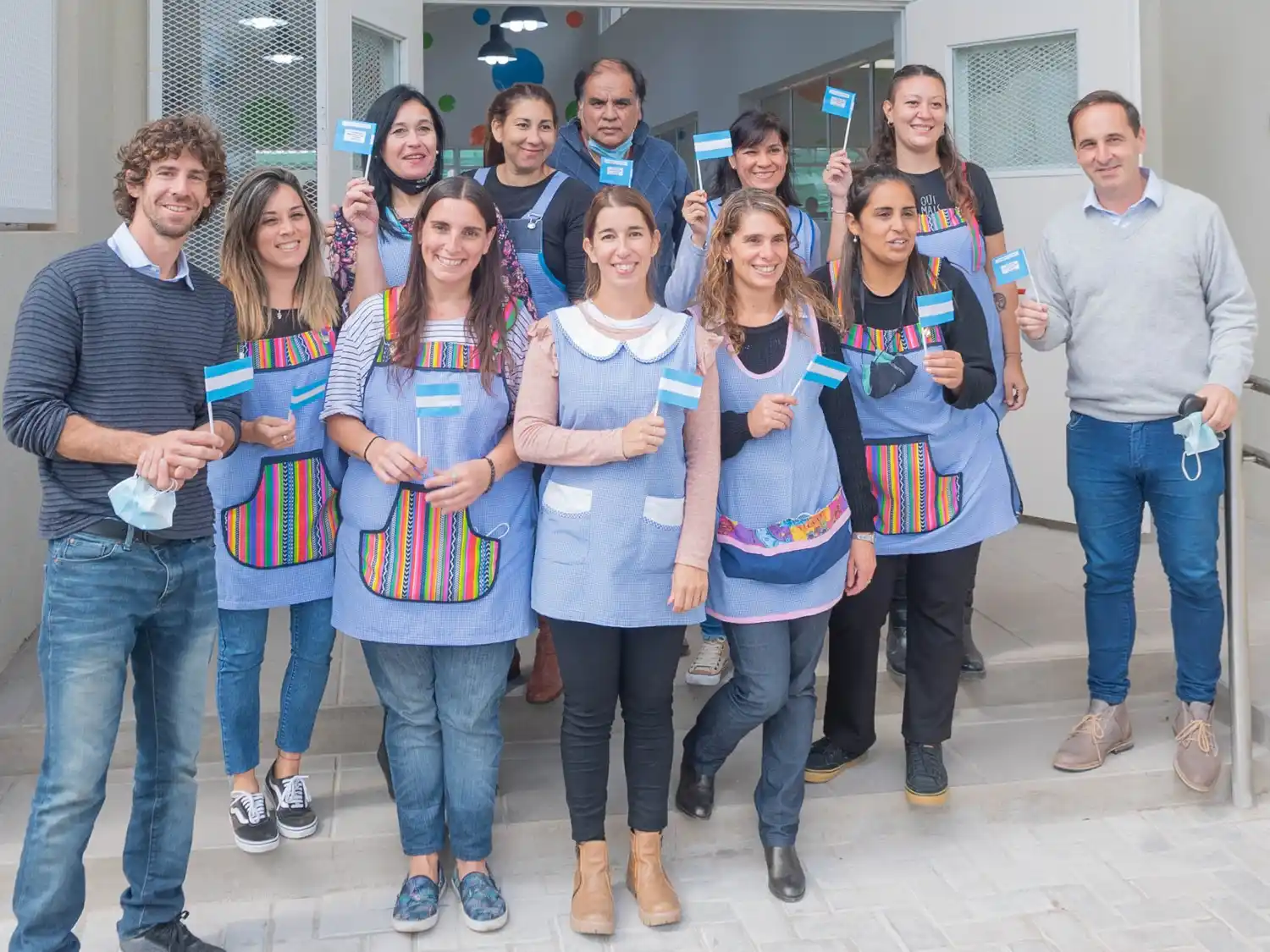 San Fernando: Andreotti y Katopodis inauguraron el Jardín de Infantes N° 934