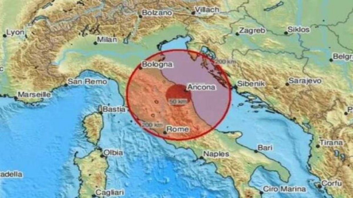 TREMENDO SUSTO: fuerte sismo de 5,7 sacude Italia sin causar daños