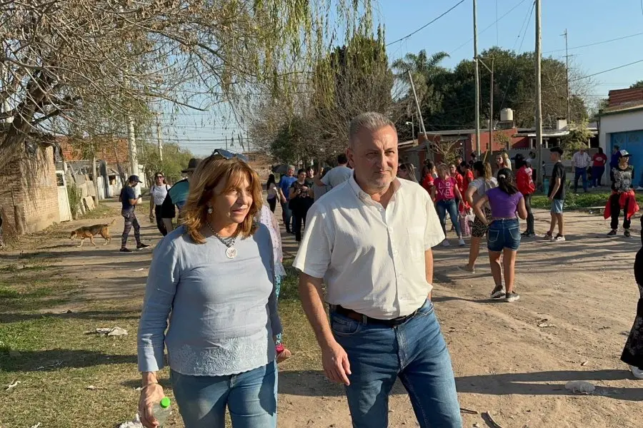 Lewandowski recorrió la ciudad de Santa Fe: “La construcción de viviendas es uno de los pilares de nuestra propuesta”
