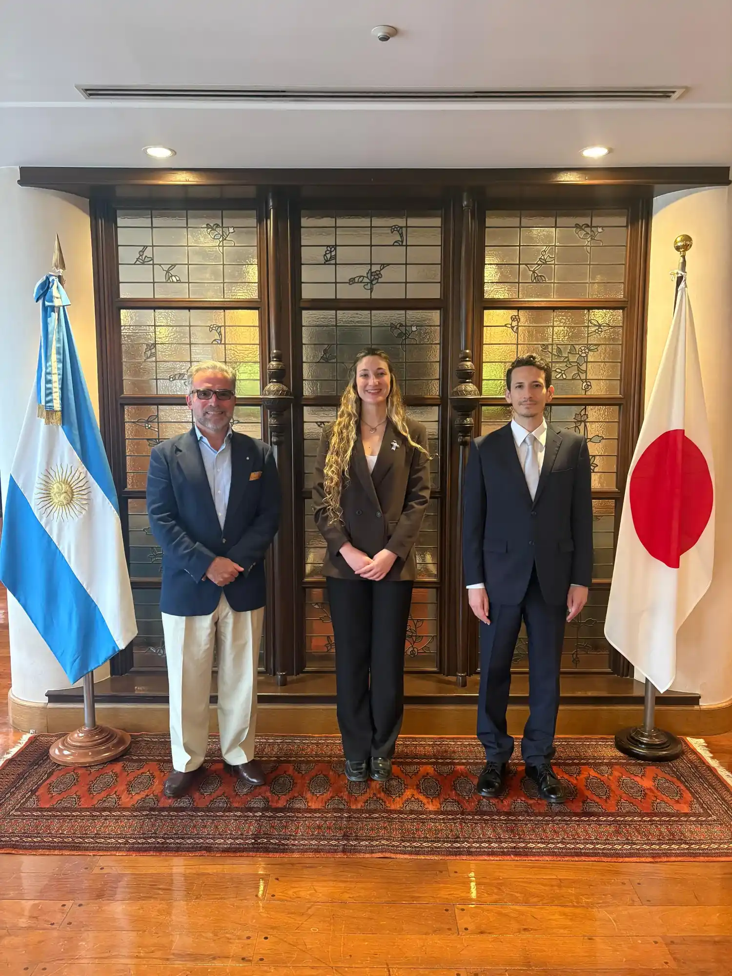 Morresi fue recibida por la Embajada Argentina en Japón