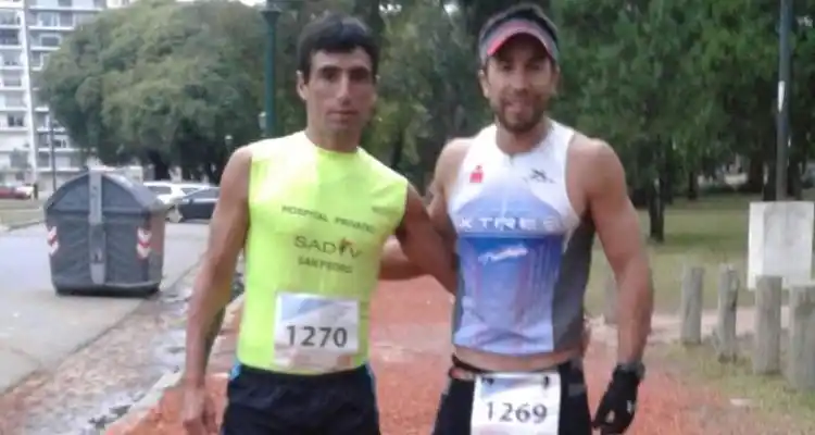 Walter Valera y Esteban Peralta corrieron por la Independencia