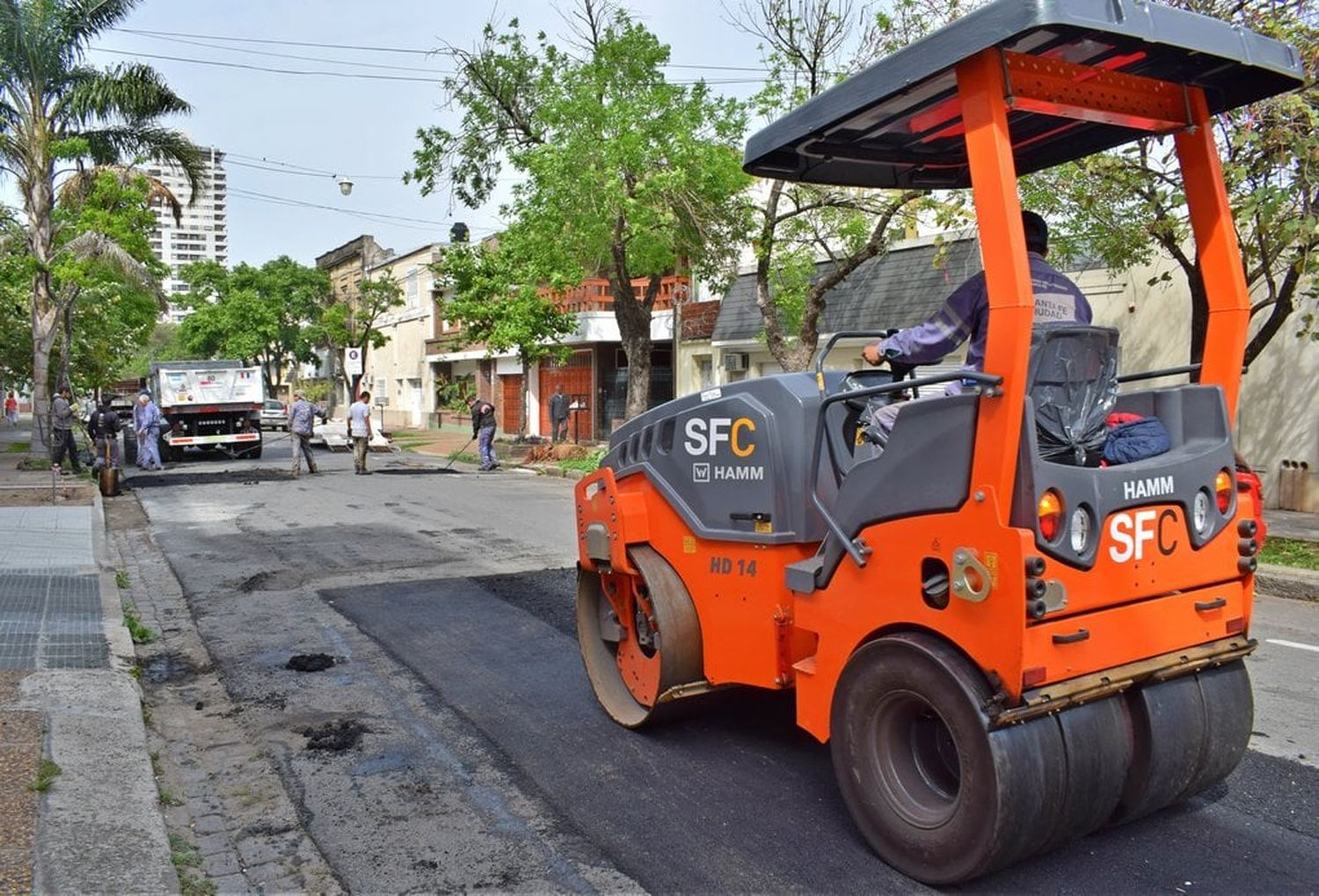 Trabajos de fumigación, iluminación y bacheo previstos para este lunes