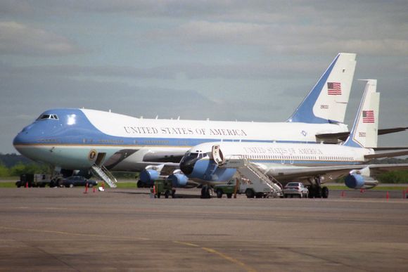 Dos Air Force One en Ezeiza