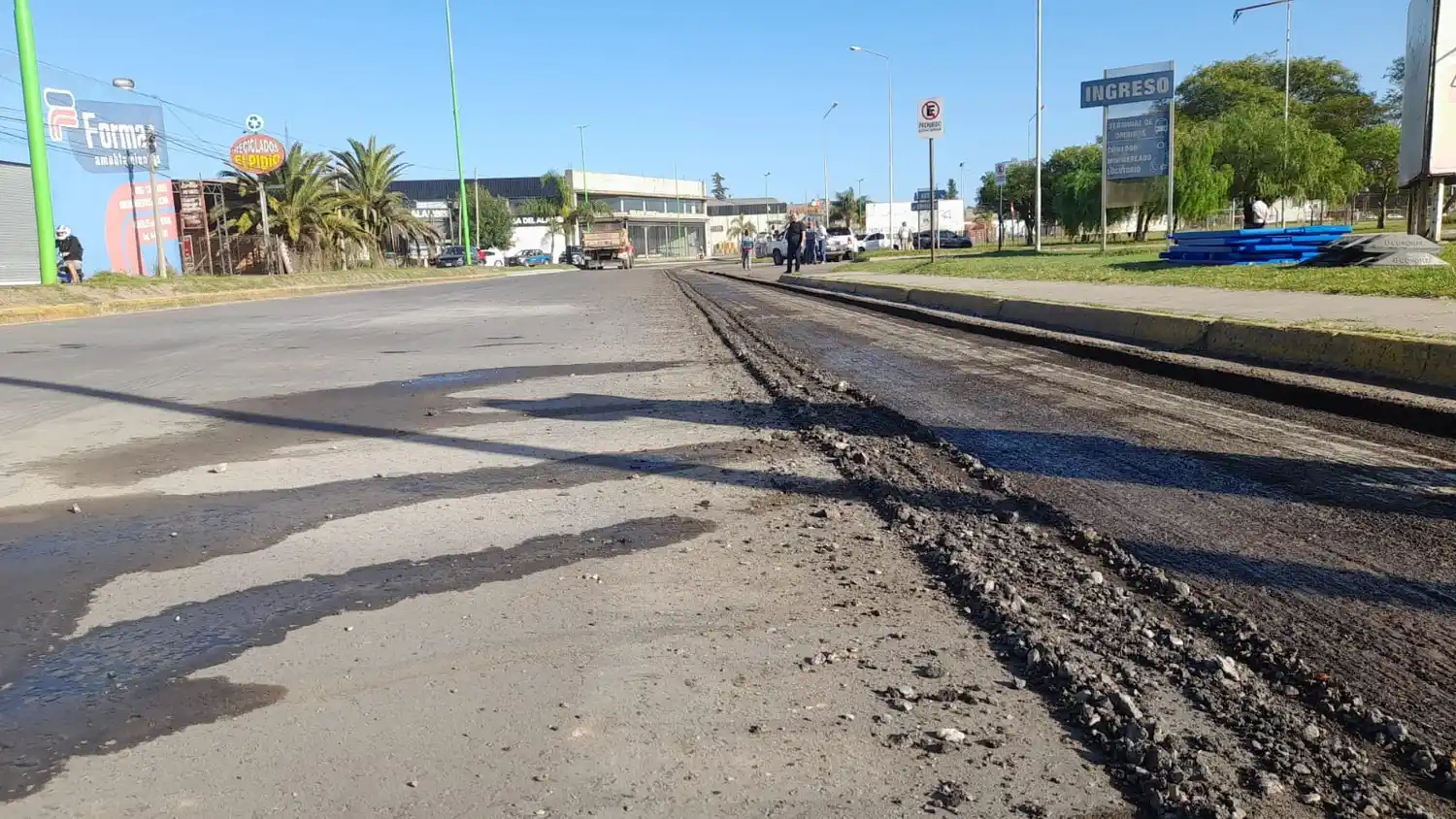 Obras en el boulevard Pedro Jurado: la palabra del intendente en el inicio de los trabajos