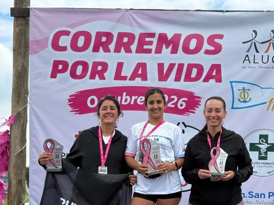 Felicitan a Luciana Galeotti por su desempeño en la carrera de Lalcec