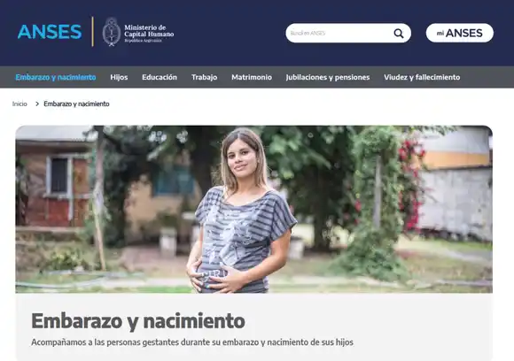 Confirmado: ANSES habilitó gestión On line de Asignación por Nacimiento