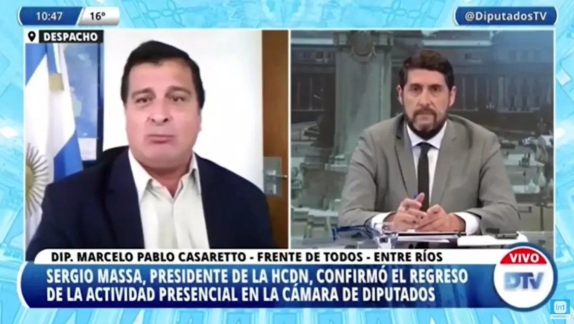 Diputados se refirieron a la vuelta de la presencialidad en la Cámara