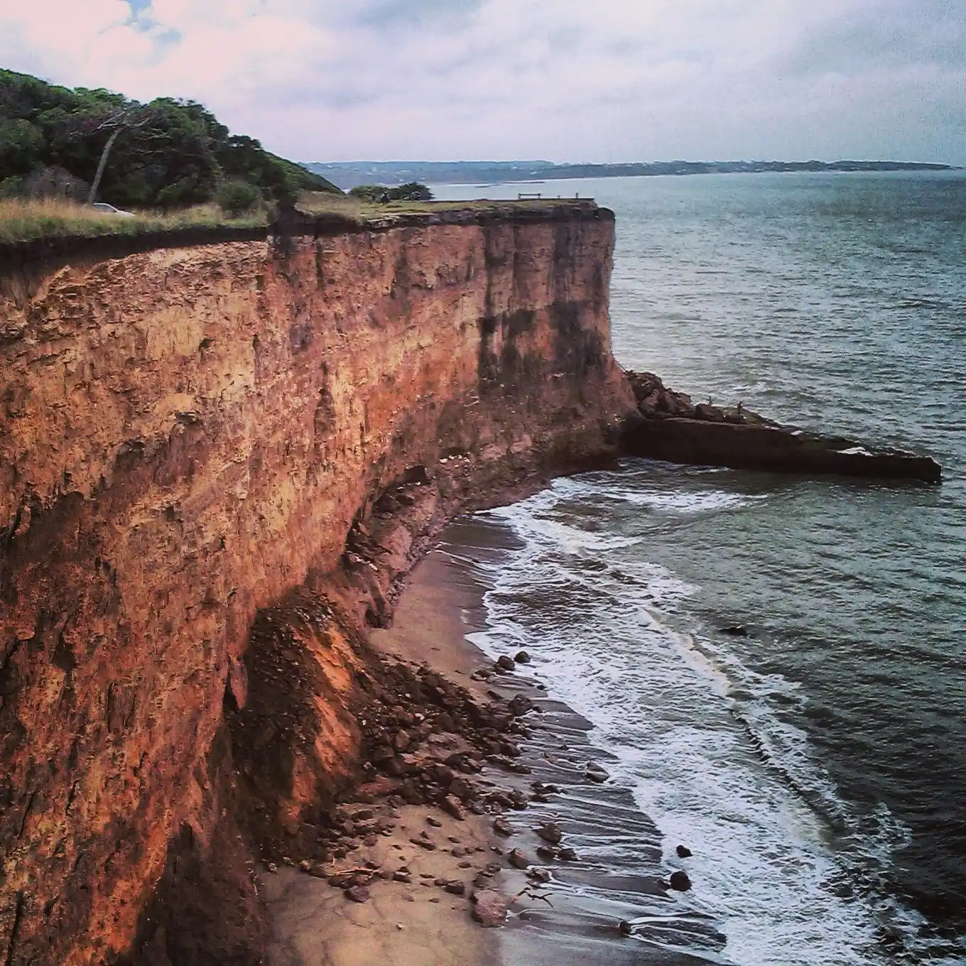 La zona es conocida como Las Macetas