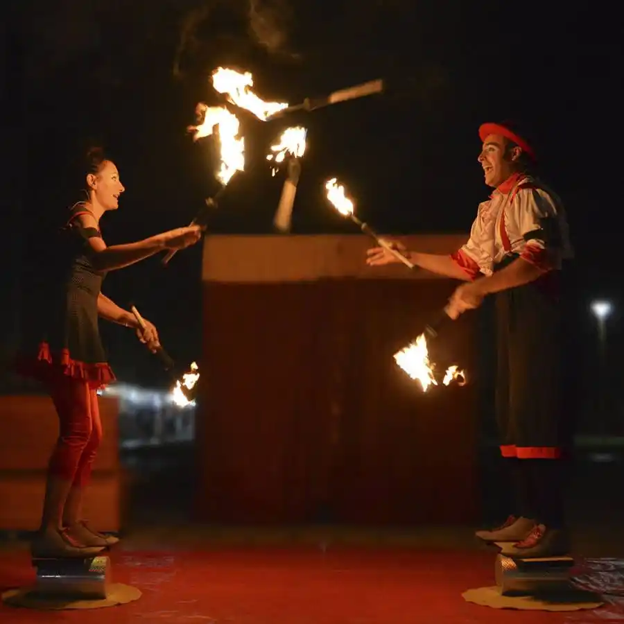 Presentación de “La Parlota Circo” en Sunchales