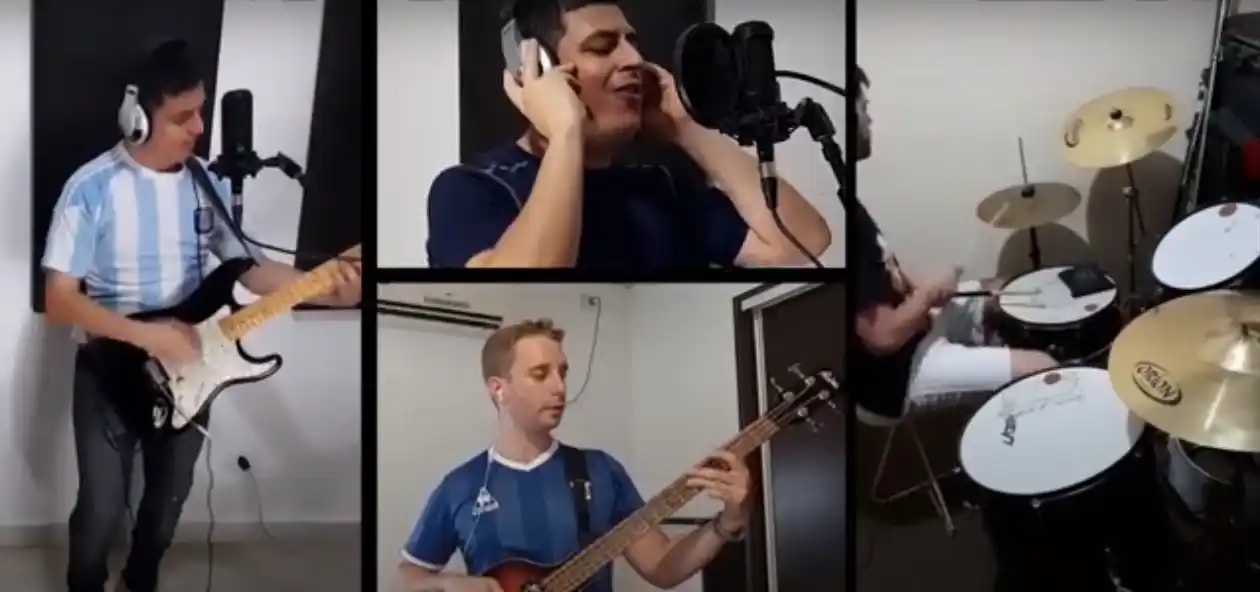 Homenaje a Maradona con una versión roquera de “La Mano de Dios”