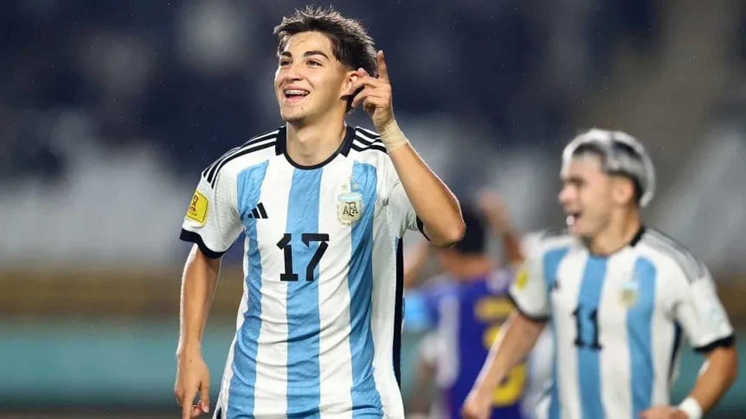 Mundial Sub 17: Argentina goleó a Venezuela y va por Brasil