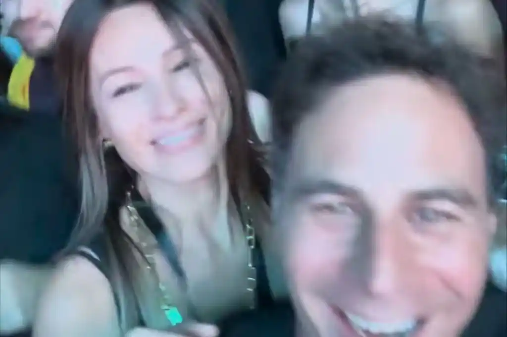 Pampita y Martín Pepa