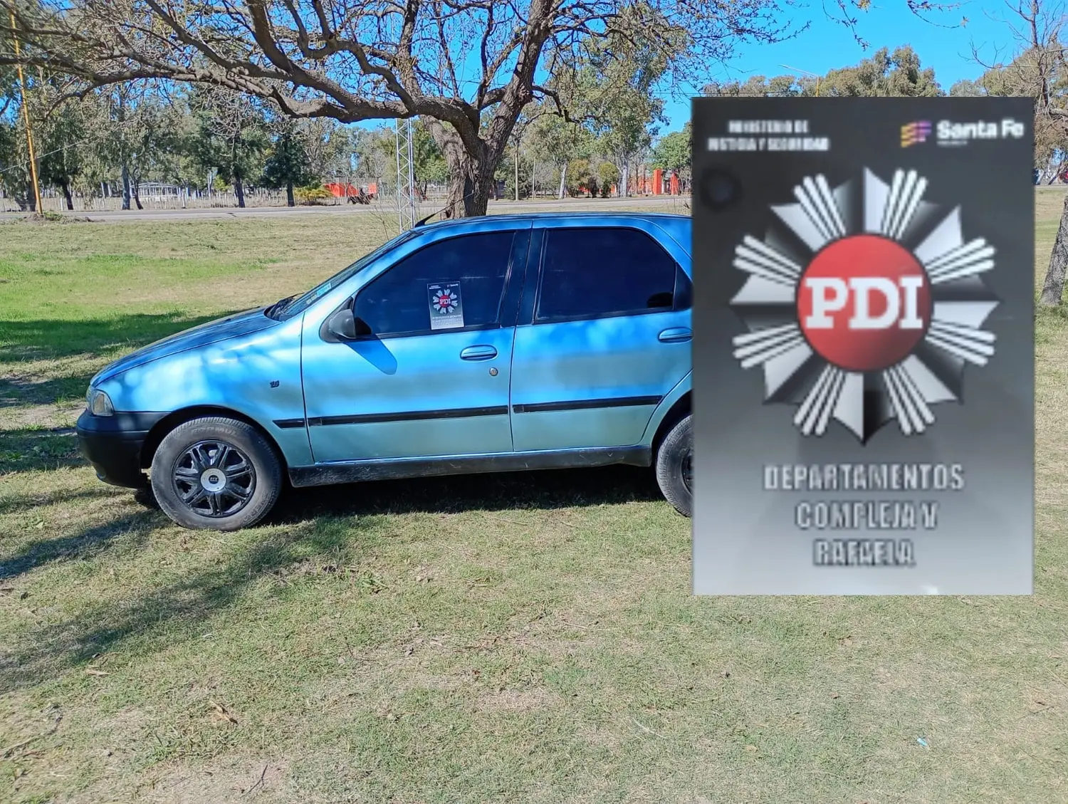 Estafas con cheques sin fondos: hallaron un auto vinculado a la causa investigada