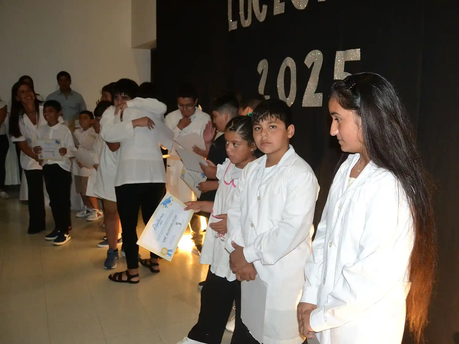 Emotivo acto de egresados y cierre del ciclo lectivo en “Lucecitas”