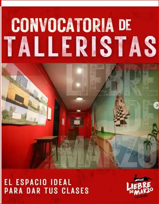 Liebre de Marzo Club Cultural abrió la convocatoria anual a talleristas para 2026