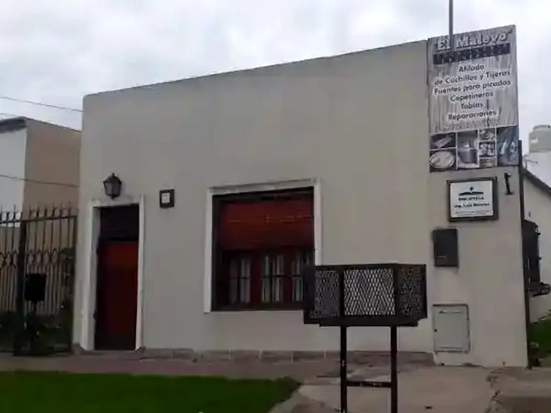 La sede de la Biblioteca Meister, ubicada en Beruti 710