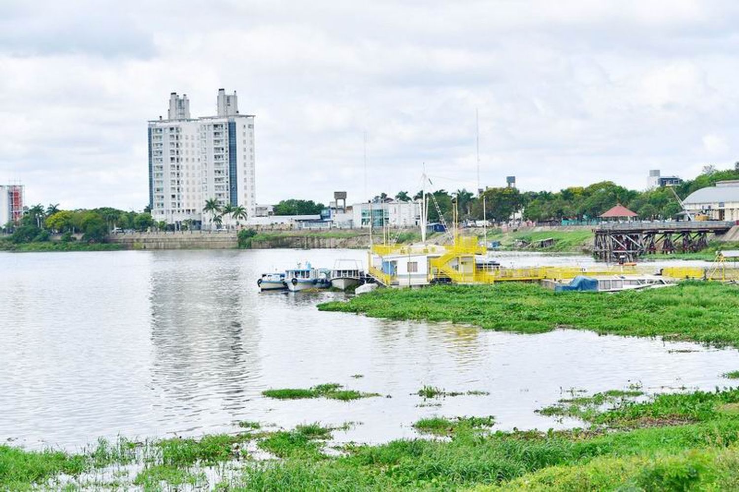 El río Paraguay experimentará un 
descenso paulatino en una semana