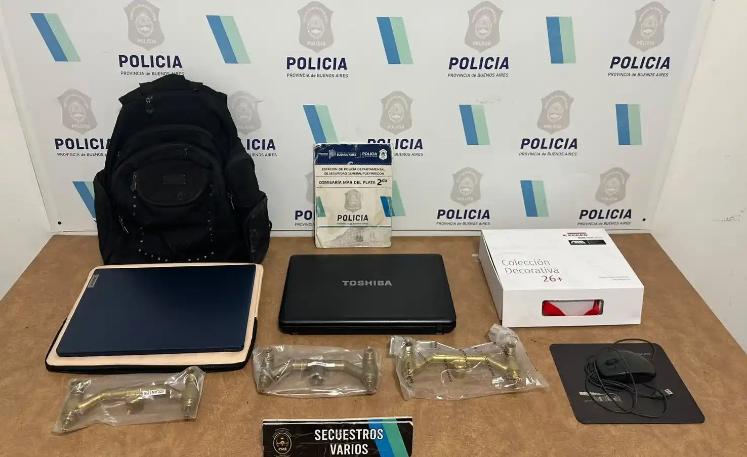 El sospechoso fue localizado oculto en el hall de una vivienda de Avellaneda al 3100.