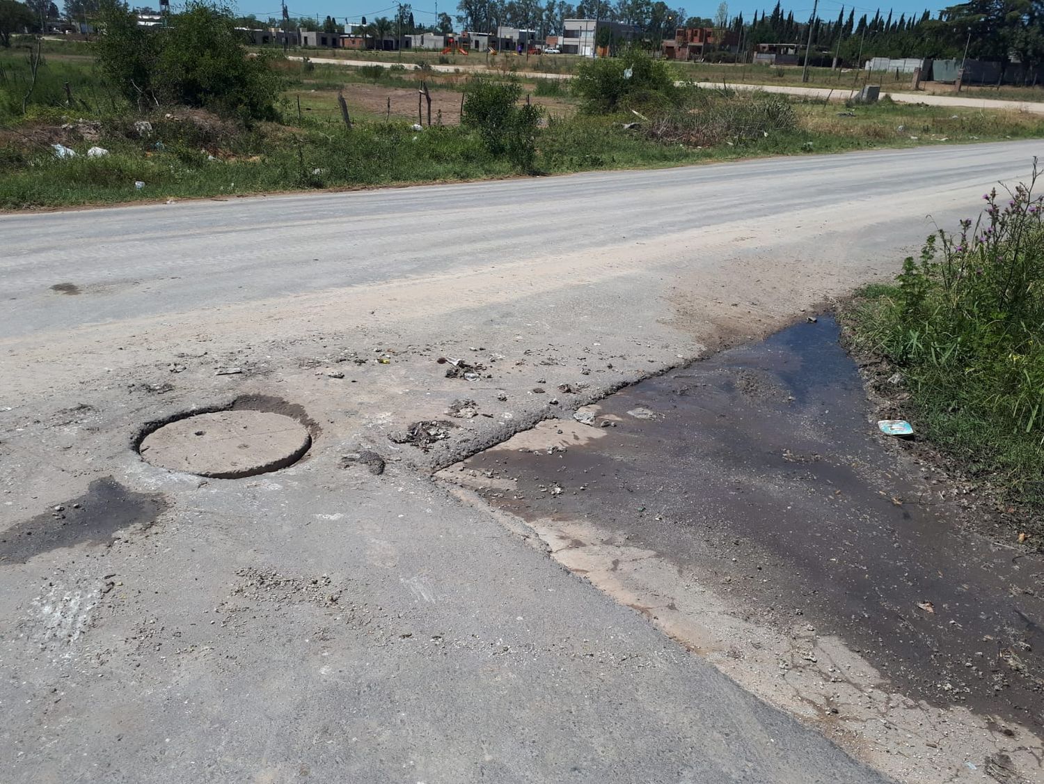 Siguen los reclamos por cloacas en el barrio Futuro