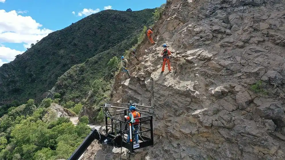 Camino de los Túneles de Taninga
