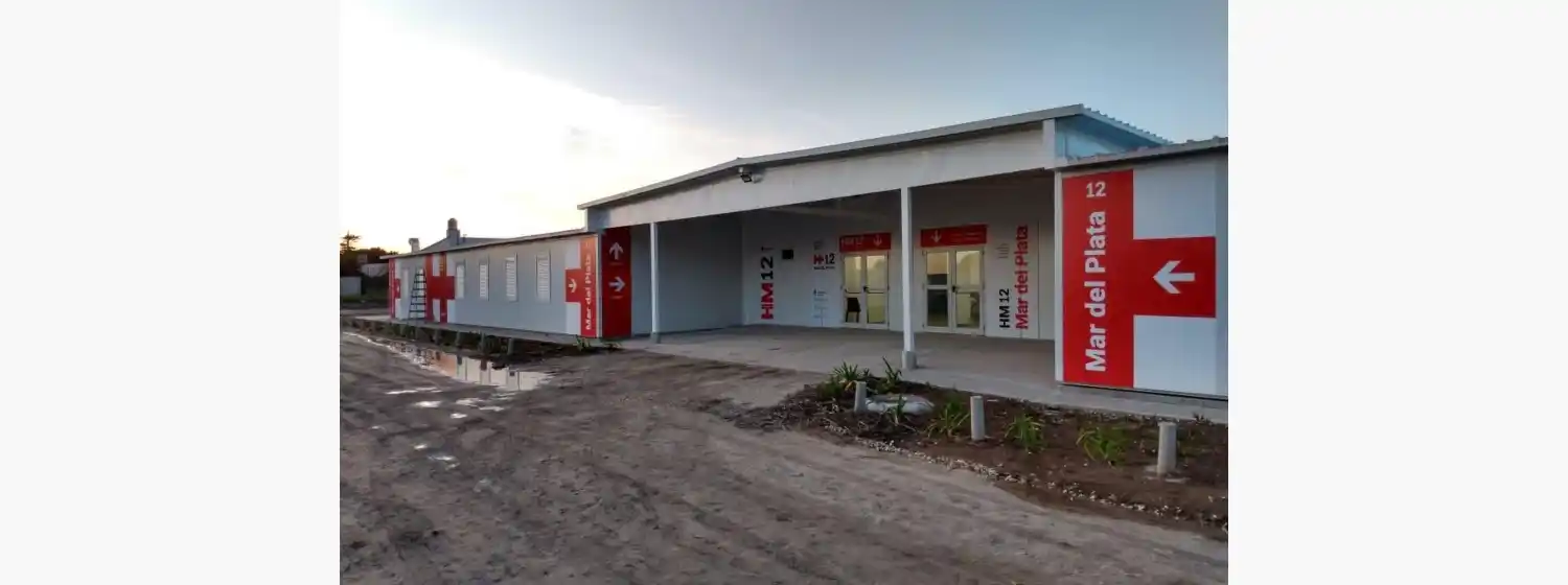 Ultiman detalles antes de la puesta en marcha del Hospital Modular