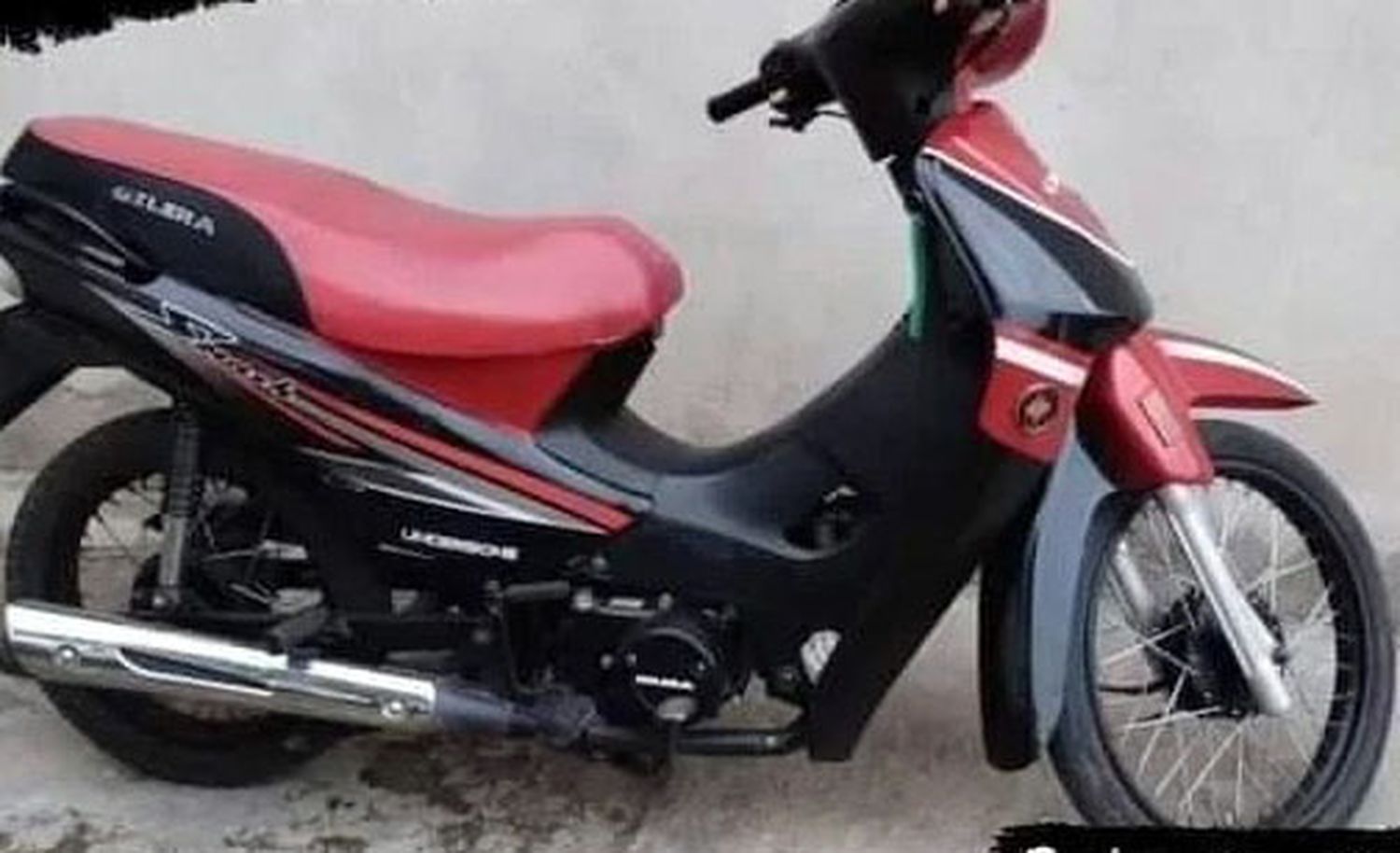 Moto robada en la Villa