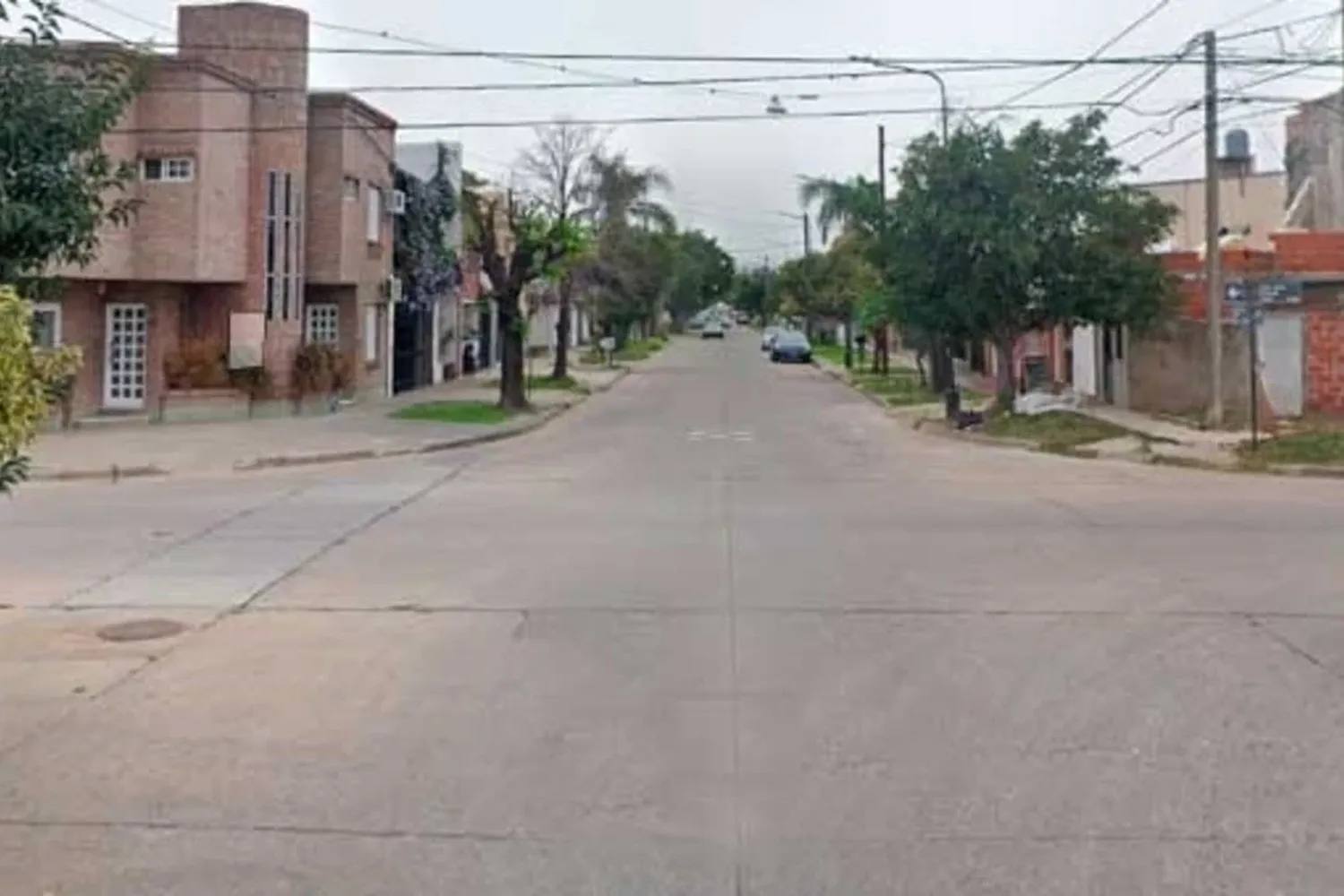 Ocurrió en la esquina que forman las calles Alberdi y Castelli