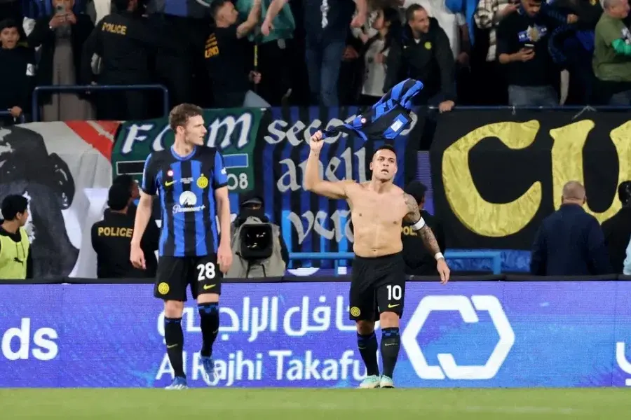 Inter se quedó con la Supercopa de Italia con un gol agónico de Lautaro Martínez