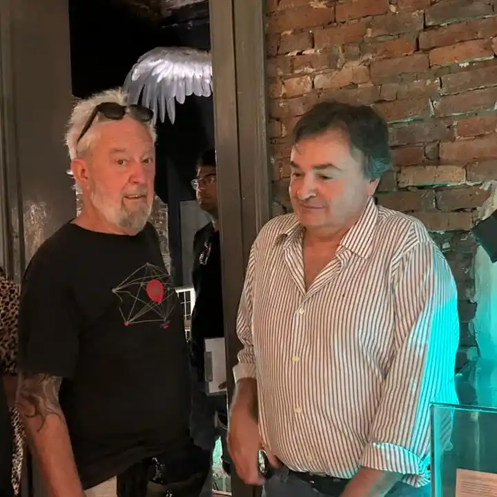 Lalo Mir y Roberto Chichón González