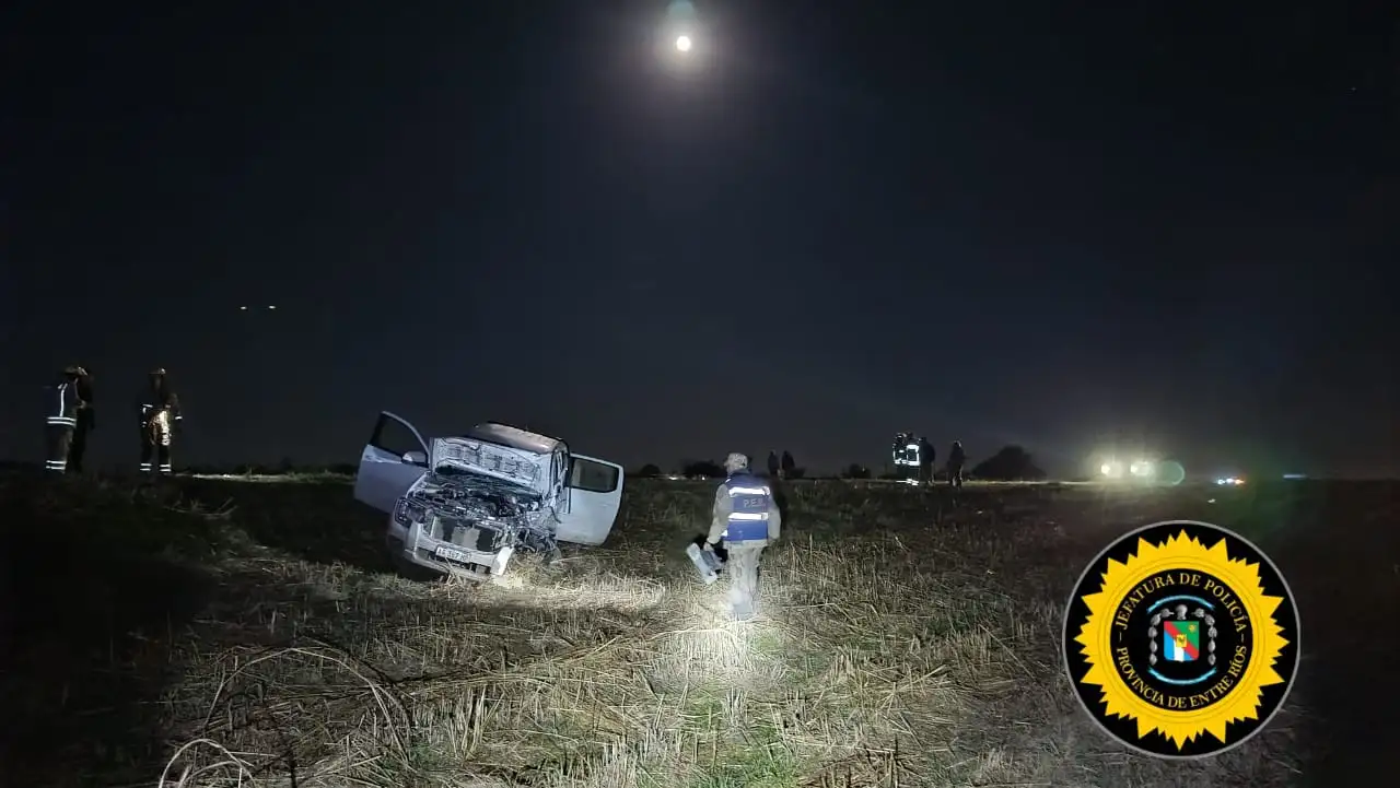 Choque frontal en Ruta Provincial N° 11: dos personas heridas