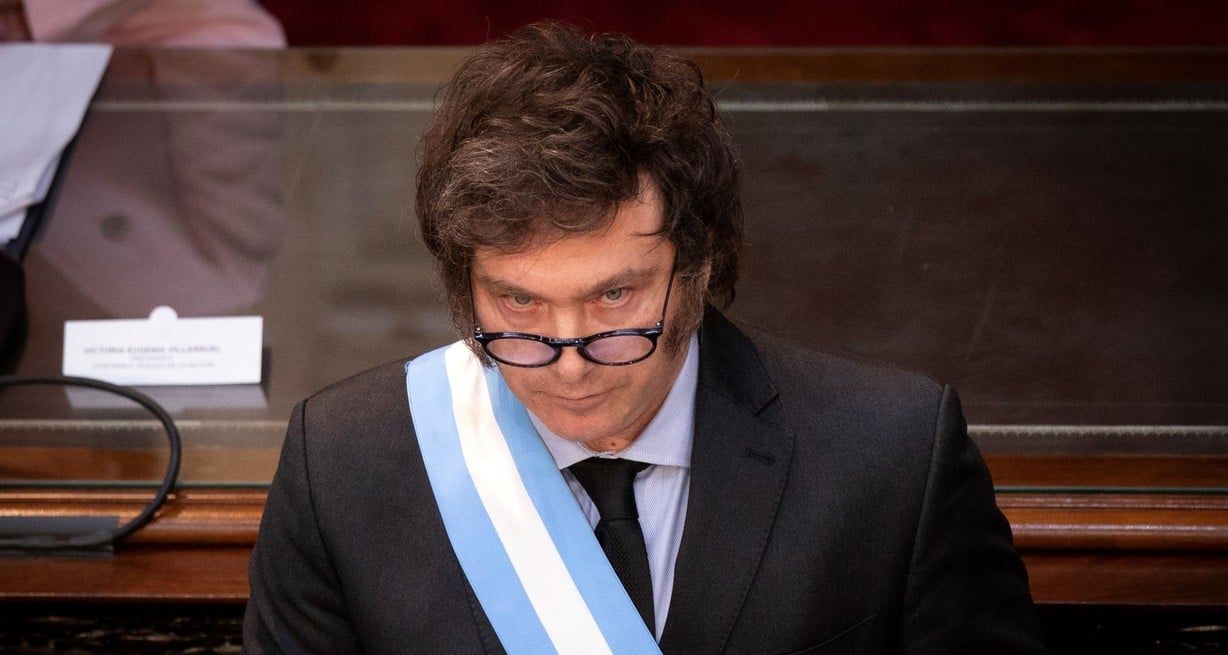 Javier Gerardo Milei, 54 años. Presidente de Argentina desde el 10 de diciembre de 2023.