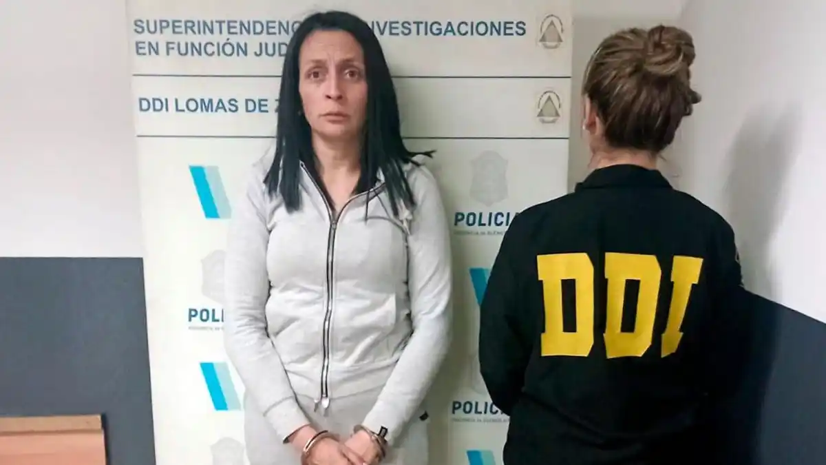 Flavia Lorena Bomrad, la gestora detenida.