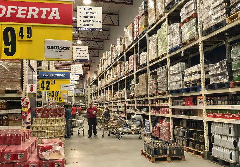 Aumentaron las ventas en los supermercados mayoristas.